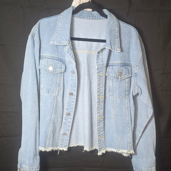 NWOT XL Jean Jacket - Picture 1 of 1